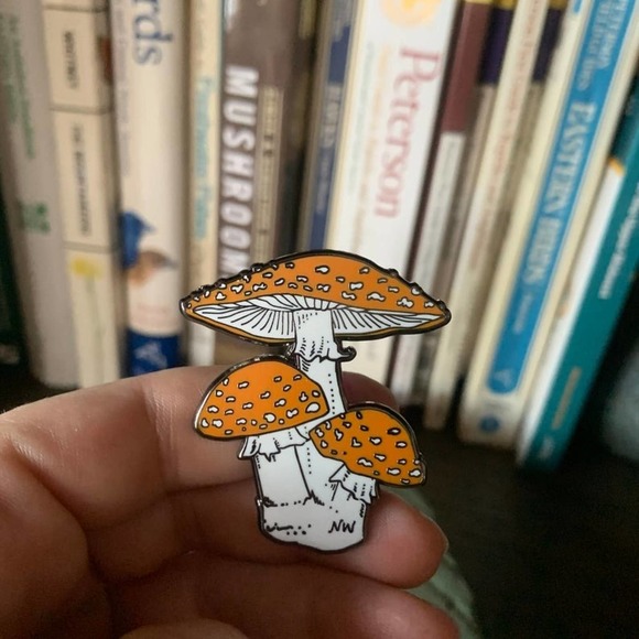 Mushroom Pins Enamel Pins #390 - Picture 4 of 6